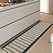 Produktbild FQG*Die Küche Fußmatte lange Griff Wasseraufnahme anti-GAS-ZUFUHR Tor am Eingang der Füße des Anti-Rutsch-Pad von Hand waschen ,43 x 100 cm, grün