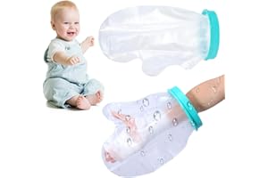 ZOPJUMA Duschschutz Hand, 28 x 20cm Gipsschutz Wasserdicht für Wasserdichter Armprotektor Abdeckung für Dusche Baden Verbandschutz Duschüberzug Arm für Gebrochener Hand Finger Verbandschutz Hand