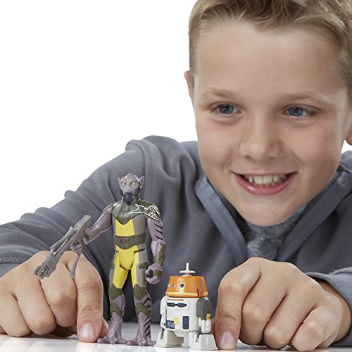 Star Wars Rebels 3.75-inch Forest Mission Garazeb Orrelios And C1-10p Figure - 3