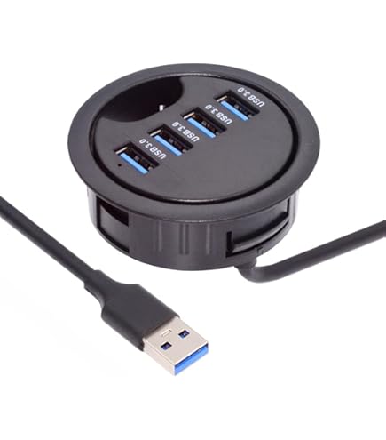 Gaming Speedlink EXCELLO NX Headset Stand - Support Casque Gamer PC RGB éclairage Avec Hub USB 2.0, LED RVB 9 Modes Illumination, 1 USB-C Et 2 USB-A Port, Support Casque De Jeu - 14