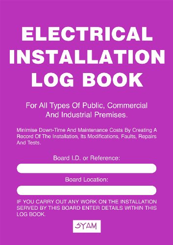 ELECTRICAL INSTALLATION LOG BOOK