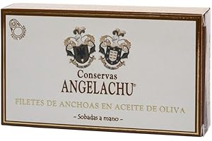 Filetes de Anchoa del Cantábrico en Aceite de Oliva Angelachu