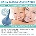 BoogieBulb 2 oz Mold Free Non-Toxic Medical Grade Baby Nasal Aspirator Ear Syringe Bulb Cleanable Nose Sucker