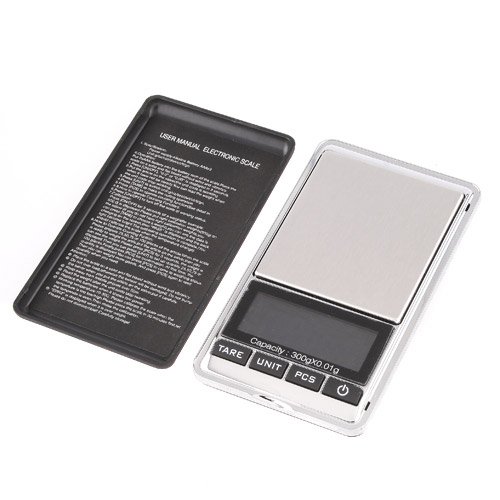 KKMOON Digitale professionelle Kalibriergewicht Präzisionswaage / Briefwage / Feinwaage / Goldwaage / Taschenwaage/Küchenwaage/ Schmuckwaage/ Münzwaage 0.01gx 300g