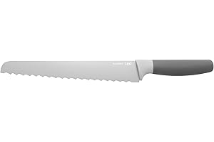 Berghoff 3950037 - Cuchillo de pan 23 cm, color gris