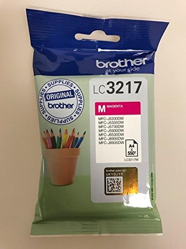 Original Druckerpatronen für Brother MFC-J5330DW, MFC-J5335DW, MFC-J5730DW, MFC-J5930DW, MFC-J6530DW, MFC-J6930DW, MFC-J6935DW inkl. Kugelschreiber (magenta)