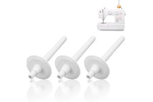 NIIYEN Portarocchetto in plastica 3 pezzi per macchine da cucire Portarocchetto ausiliario per macchina da cucire domestica Sostituzaione portabobina Adatto Per macchine da cucire Singer serie 974