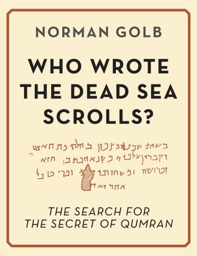 Who Wrote the Dead Sea Scrolls? (English Edition) livre