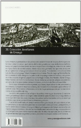 Livres Couvertures de Populismoslatinoamericanos.Lostópicosdeayer, hoyysiempre