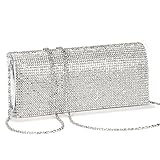 zapatos novia plateados 2018 28 x 13 x 5 CM Girly HandBags Nuevo Diamante Moldeada del Bolso de Embrague del Estuche Rígido de Noche Barnizado de Bodas de Diamante Pequeño
