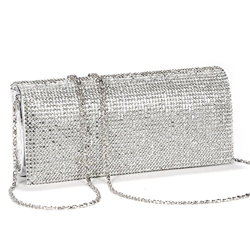 Girly HandBags Nuevo Diamante Moldeada del Bolso de Embrague del Estuche Rígido de Noche Barnizado de Bodas de Diamante Pequeño