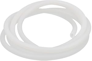 UXCELL Sourcingmap 3mm x 6mm Silicone Translucent Tube Water Air Pump Hose Pipe 1.2 Meter 4Ft Long