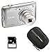 Produktbild NIKON Compact Coolpix A300 SILVER + Etui + Carte SD 4 Go