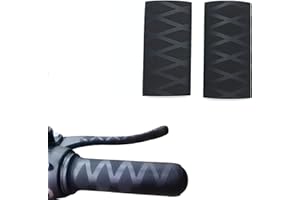 KITERI Coprimaniglia termorestringente, impugnature per Moto Impermeabili Antiscivolo, Impugnatura per Moto con Guanto in Gomma, Impugnatura per Manubrio termoretraibile