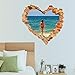 Produktbild LUVERSCO 3D Heimwerker Happy Valentine Abnehmbaren Wand Aufkleber Familie Aufkleber WandgemäLde Kunst Home Decor