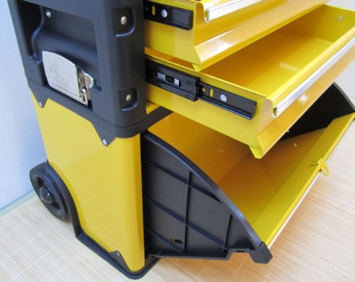 Metall Werkzeugtrolley XL Type B305ABD -> jetzt neu mit Schubladenverriegelung und Schloss von AS-S - 9