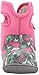 Baby/Kids/Toddler Classic Bogs Pink Grey Multi Playful Animals Design Winter Boots Wellingtons Waterproof Sizes 3-9 (5, Pink Multi)