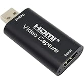 Coverzone Ekran G&ouml;r&uuml;nt&uuml;s&uuml; Kayıt, Ses ve Video Capture Yakalama Kartı 1080p 30fps HDMI - USB Yakalama Kartı, Y&uuml;ksek &Ccedil;&ouml;z&uuml;n&uuml;rl&uuml;k