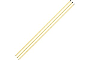 FASTDEPLE Asta direzionale da golf, 3 bastoncini di allineamento da golf, 147 cm, asta di allineamento pieghevole per golf, per allenamento e allenamento