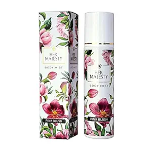 Her Majesty Pink Blush Perfume /Body Mist For Girl - 135ml