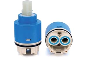 WANGCL 2 szt. ceramiczny wkład do kranu ceramiczny wkład z kranem mieszającym wkład do łazienki kran mieszający kran kuchenny kran -35 mm