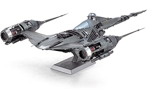 Metal Earth Kit de modélisme 3D Star Wars Mandalorian N-1 Starfighter en métal