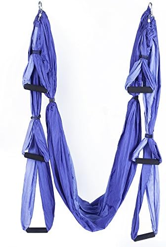 Aerial Yoga Swing Flying Hammock Inversion Tool Set Aerial Silk Yoga Set Safe Aerial Exercises Kit Antigravity yoga Swing