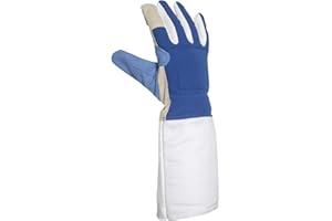 Perfeclan Guanti da Scherma per Fioretto, Spada e Sciabola - Equipaggiamento Protettivo Antiscivolo per Adulti, Bambini, Uomini e Donne