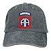 Produktbild U-Only 82nd Airborne Division Emblem Adult Sport Adjustable Structured Baseball Cowboy Hat