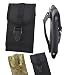 Produktbild ikracase für Blackview BV6000/BV6000S Smartphone Gürteltasche Handytasche Handyhülle Schutzhülle Tasche Case Cover Etui Outdoor Holster - Schwarz