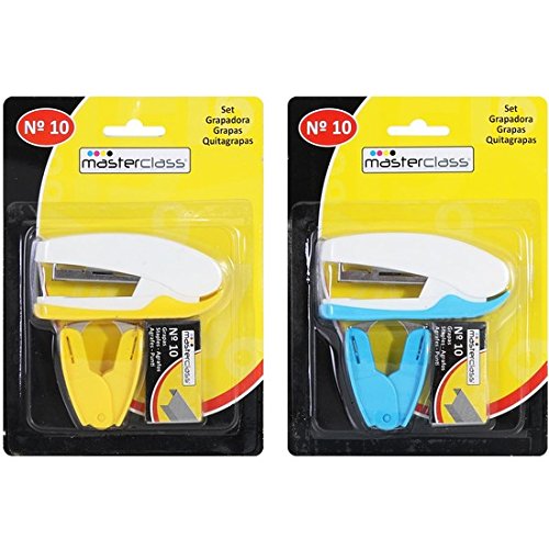 Preisvergleich Produktbild Set Heftgerät + Heftklammern und Klammerentferner – sortiert