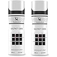 Ramsons - SECRET CODE Deodorant Spray | 200 ML x 2 | Body Perfume For Men | TN - Fresh Lime, Grapefruit, Leafy Green, Orange Flower | MN - Rose, Jasmine, White Flower | BN - Woody, Leathery
