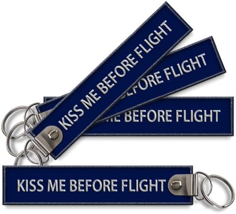 Kiss me before flight-BLUE x1
