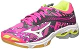  Mizuno Wave Lightning Z4 Wos, Zapatos de Voleibol para Mujer, Rosa (Pinkglowhiteirongate), 40 EU