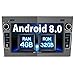 Price comparison product image Pumpkin Android 8.0 Car Stereo Head Unit for Opel Vauxhall Astra Zafira Corsa 4GB RAM with Sat Nav Bluetooth Support GPS WiFi DAB+ Android Auto 128GB USB SD AUX 7” Touch Screen