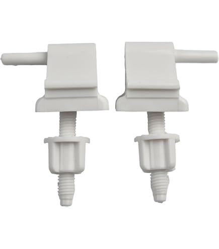 Kit Cerniere Di Ricambio Per Sedile Atlantico Bianco Sedili Wc Copriwater 111 2942