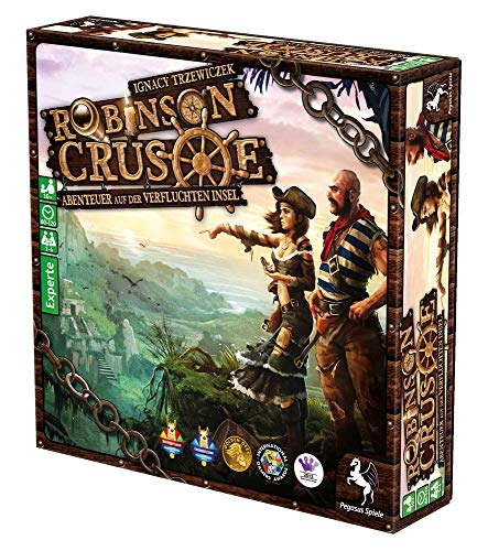 Preisvergleich Produktbild Robinson Crusoe - Grundspiel - Brettspiel / DEUTSCH / Abenteuer-Spiel Kooperativ