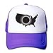 Produktbild Men and Women USA Georgia Total Solar Eclipse 2017 Youth Mesh Baseball Cap Summer Adjustable Trucker Hat