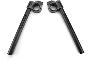 Fullibars Φ 49 mm klips kierownica kompatybilna z Harley Davidson XL1200X XL1200XS widelec Φ 49 mm cafe racer build, Φ 1-calowe pręty aluminiowe