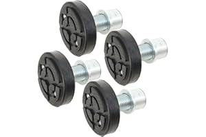 CDZHLTG 4pcs Pad Blocs pour Pont Elevateur, Coussinets de Cric en Caoutchouc, Bloc de Cric en Caoutchouc avec Filetage pour Lève-Voiture et Plate-Forme de Levage