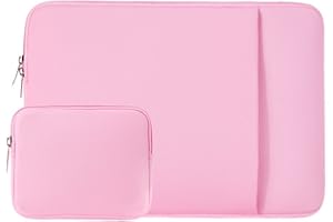 RAINYEAR make life easier 11-11,6 Pulgadas Funda Bolsa para Portátiles Laptop Rosa
