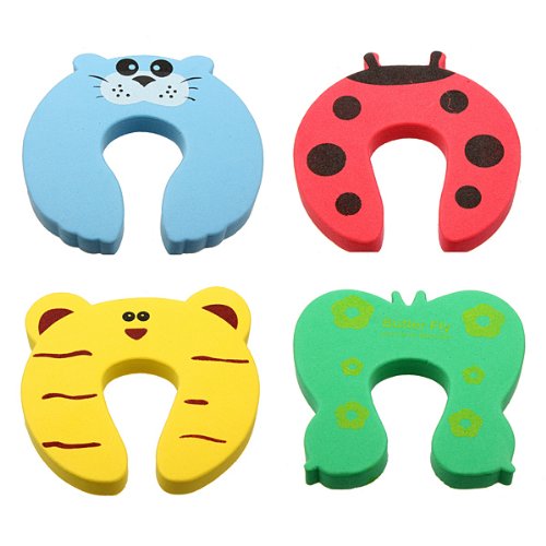 New Baby Animal Helper Doorstops Guard Lock Stopper Finger Pinch@Kuntaashop