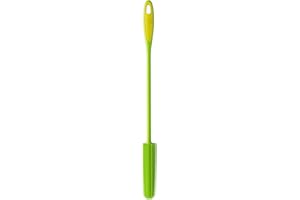 ‎KOCHBLUME Kochblume Flaschenbürste Slim | Premium-Silikon & BPA frei| Hitzbeständig | Spülmaschinenfest | Für besonders schmale Öffnungen ab 16mm | Farbe: limette
