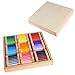 Produktbild Dabixx Baby Bildung Toys Montessori Mathematik zählen sensorial Material lernfarbe tablette Box Holz Vorschule Spielzeug Bunte-Box 3