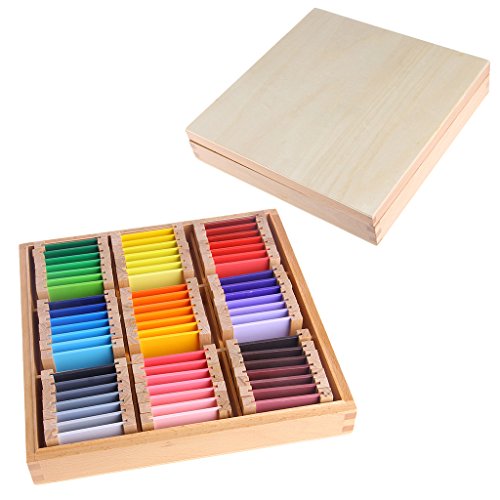 Material sensorial Caja de Color Juegos Montessori