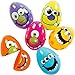Produktbild German Trendseller® - 12 x Monster Eier Mix  für Spielzeug und Süßigkeiten  Mitgebsel  für Kinder zum Basteln und Suchen