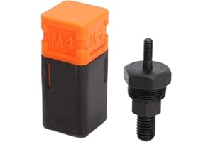 Milageto Steel Hand Riveter Nutsert Tool Kit M5, M3 Zugdorn für Nietmutternzange, Ersatz Nietdorn für Nietmutter, Nietmutternwerkzeug M3 Standard SAE 1/4 20, 8 32, 6 32, 5/16 18, M4