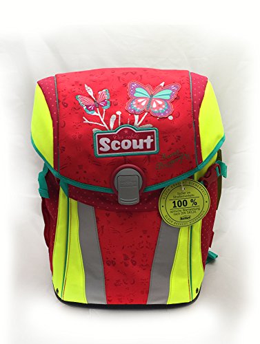 Preisvergleich Produktbild Scout - Sunny - Schulranzen Set 4 tlg. - Sweet Butterfly