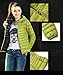 Gaorui women ladies short down jacket slim padded coat lightweight packable puffer