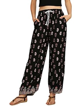 Damen Haremshose Boho Hippie Hose